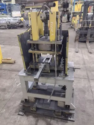 7 TON AIRAM ARDCOR PNEUMATIC 4 POST CUTOFF PRESS: YOBRO #25223