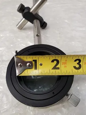 MELLES GRIOT ROTATION MOUNT WIHT OPTICAL POST AND NEW FOCUS 9935
