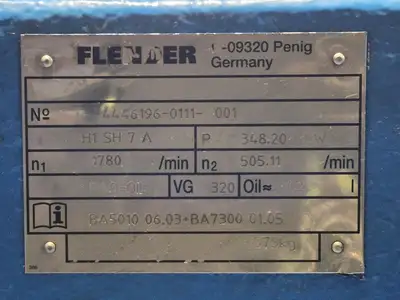 USED FLENDER H1 SH 7A