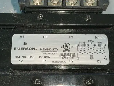 Used EMERSON E150 Transformers Ohio US | HGR 24 #1411371