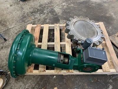 Fisher 16"-150# Butterfly Valve Type 8532 Stainless