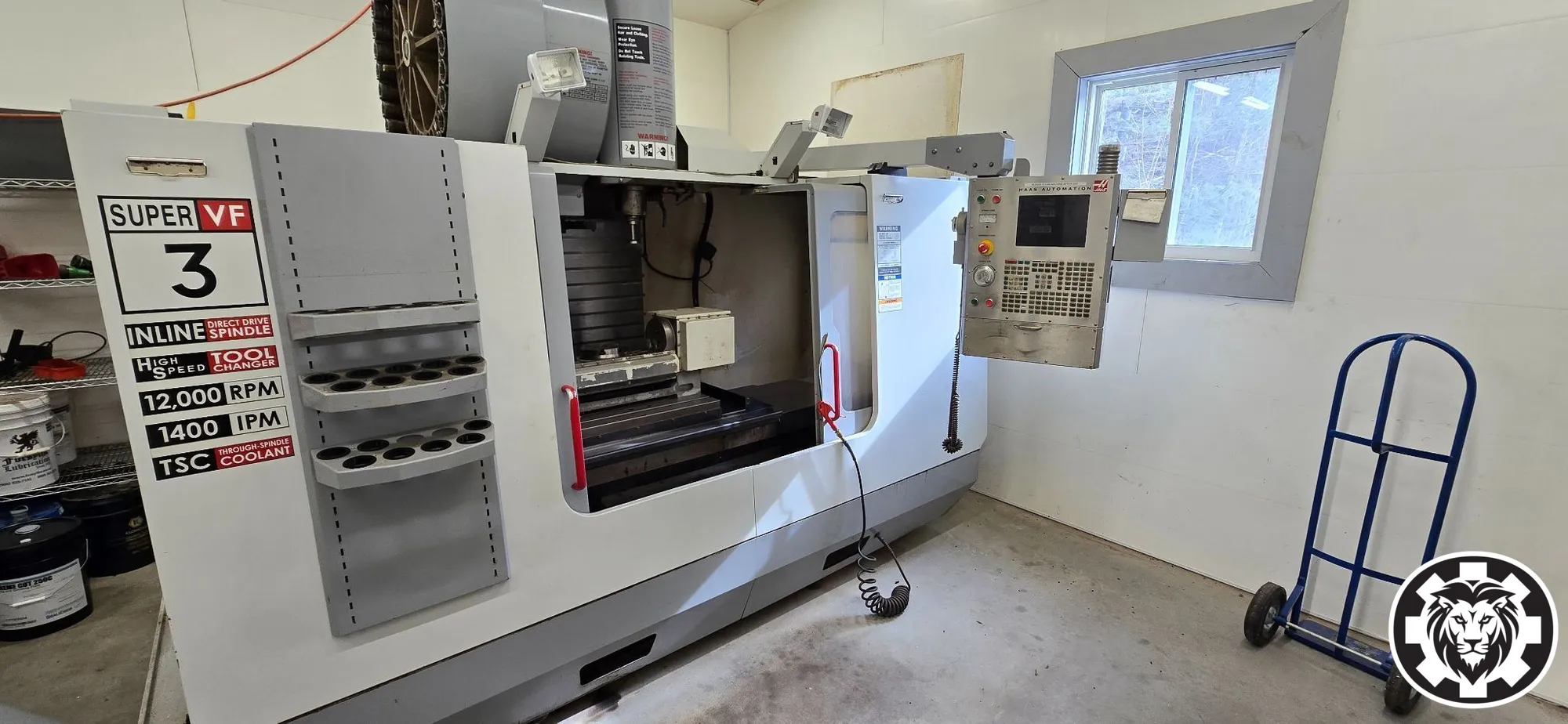 Haas VF-3SS VMC, 2005 - 5 Axis w/ Haas Rotary, TSC