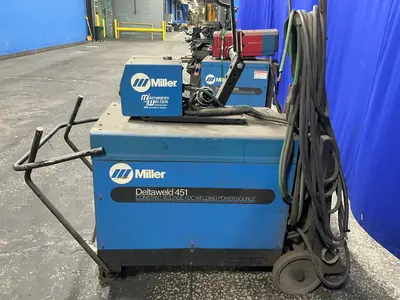 Used MILLER DELTAWELD 451 Mig Welders Ohio US | HGR 24 #1404586