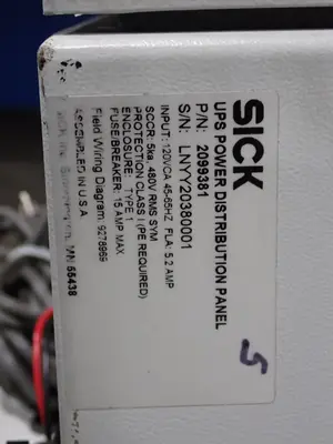 Sick  Control Cabinet