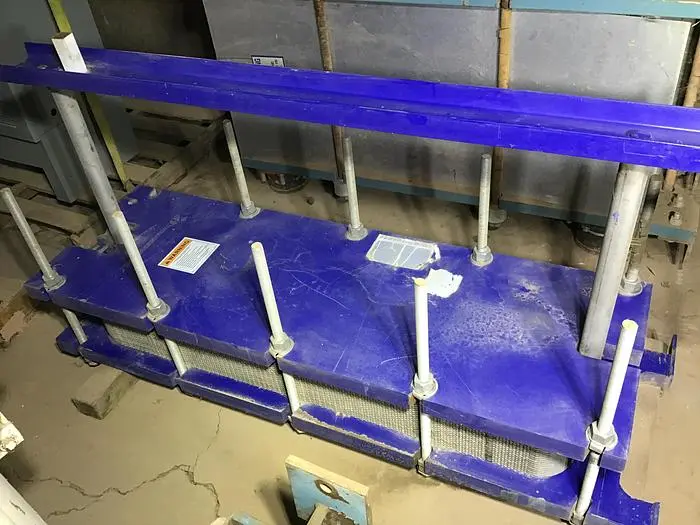 450 Sqft Mueller Plate Type Heat Exchanger