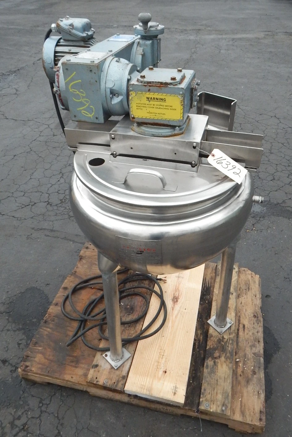USED HAMILTON SA 20 MIXING KETTLE SA - 20