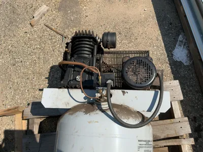 Used BELAIR 216V Tank Mounted Air Compressors Michigan US | Miedema Asset Management Group #1337230