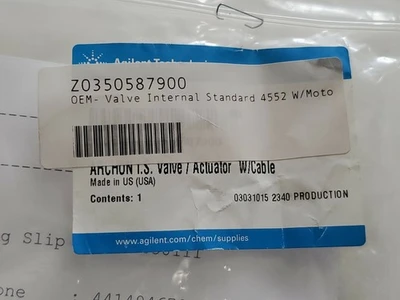 NEW Agilent Z0350587900