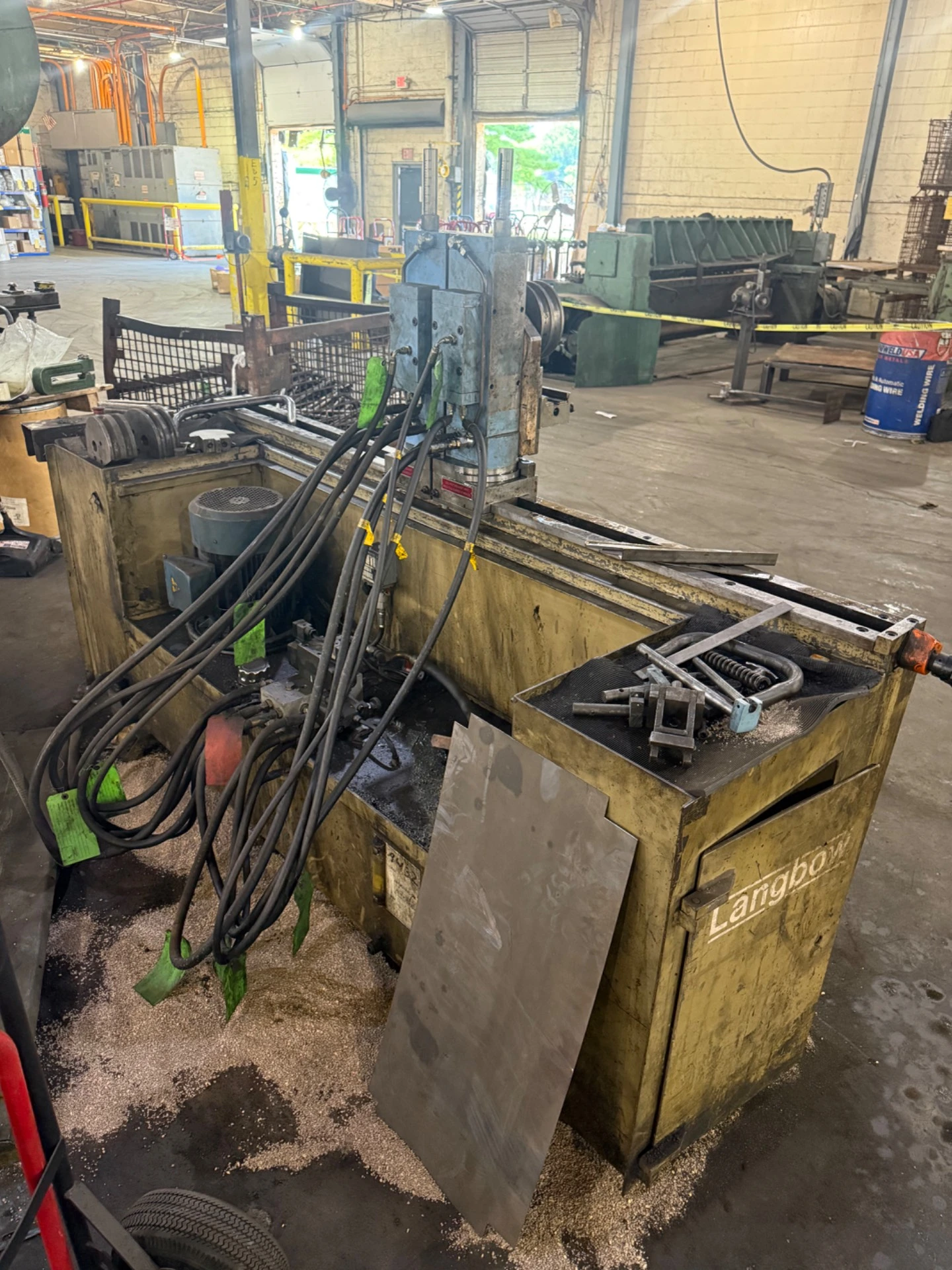 Used 1997 LANGBOW TM32 Pipe, Tube & Bar Benders Illinois US | Aucto #1427301
