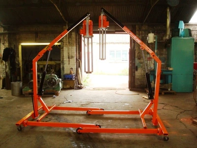Mobile 150 Kilo Straddle Stirrer Crane