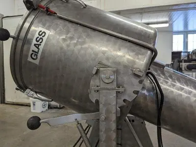 H. Glass Vacuum Meat Tumbler