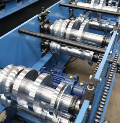 Aluminum Rain Gutter Roll Forming Machine UAE