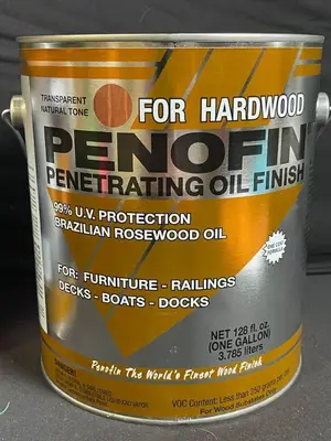 Penofin Penetrating Oil Finish for Hardwood - Brazilian Rosewood Oil (2 Cans)