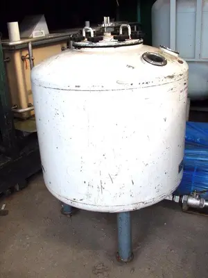 400L S/S Vertical Pressure Vessel 30 Psi W.P