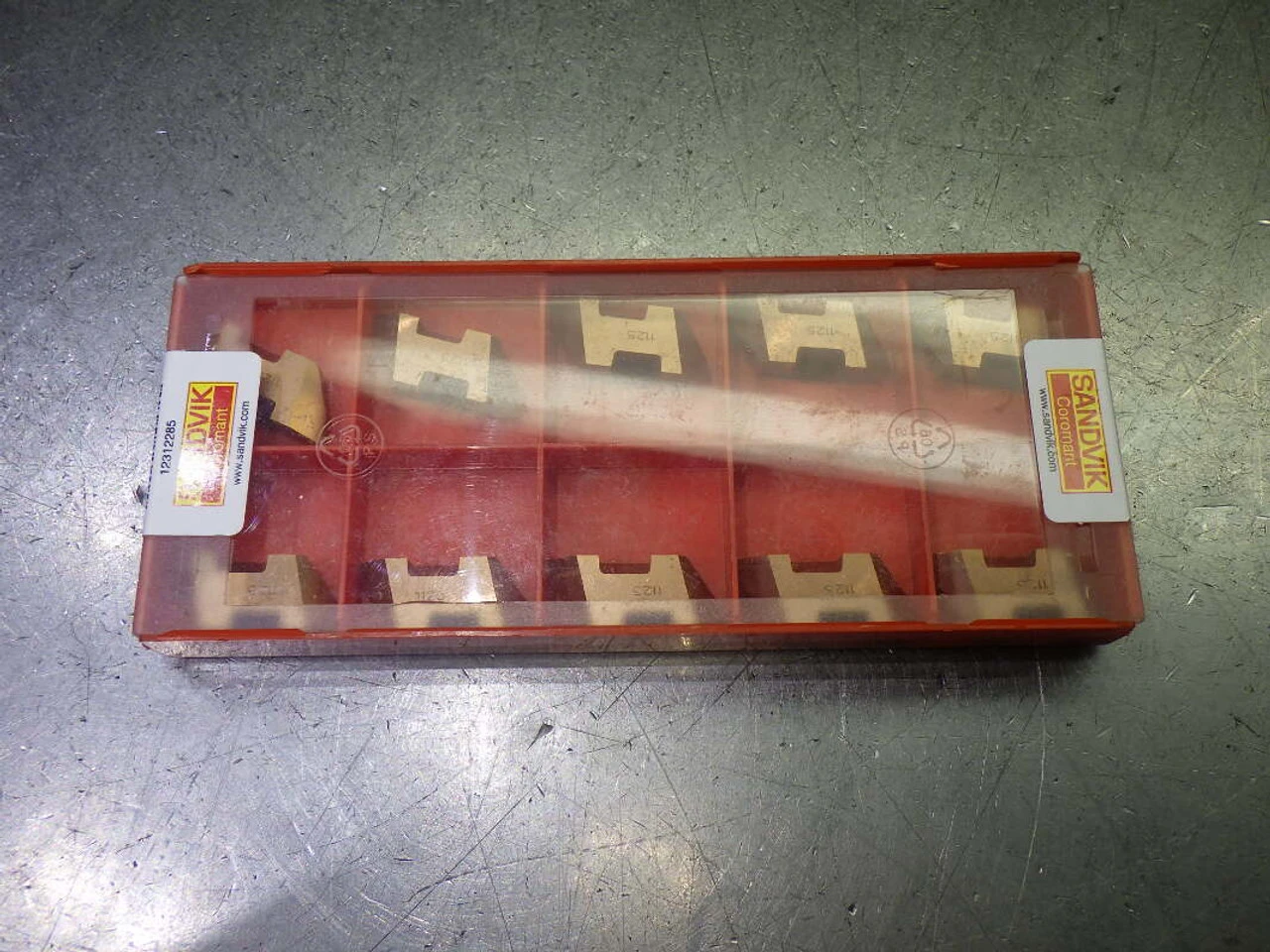 Sandvik Carbide Grooving Inserts QTY10 TLT-4R 1125 (LOC2563A)