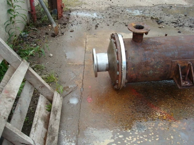 42 Sq.M. S/S Shell & Tube Heat Exchanger