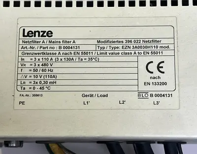 USED LENZE EZN3A0030H110