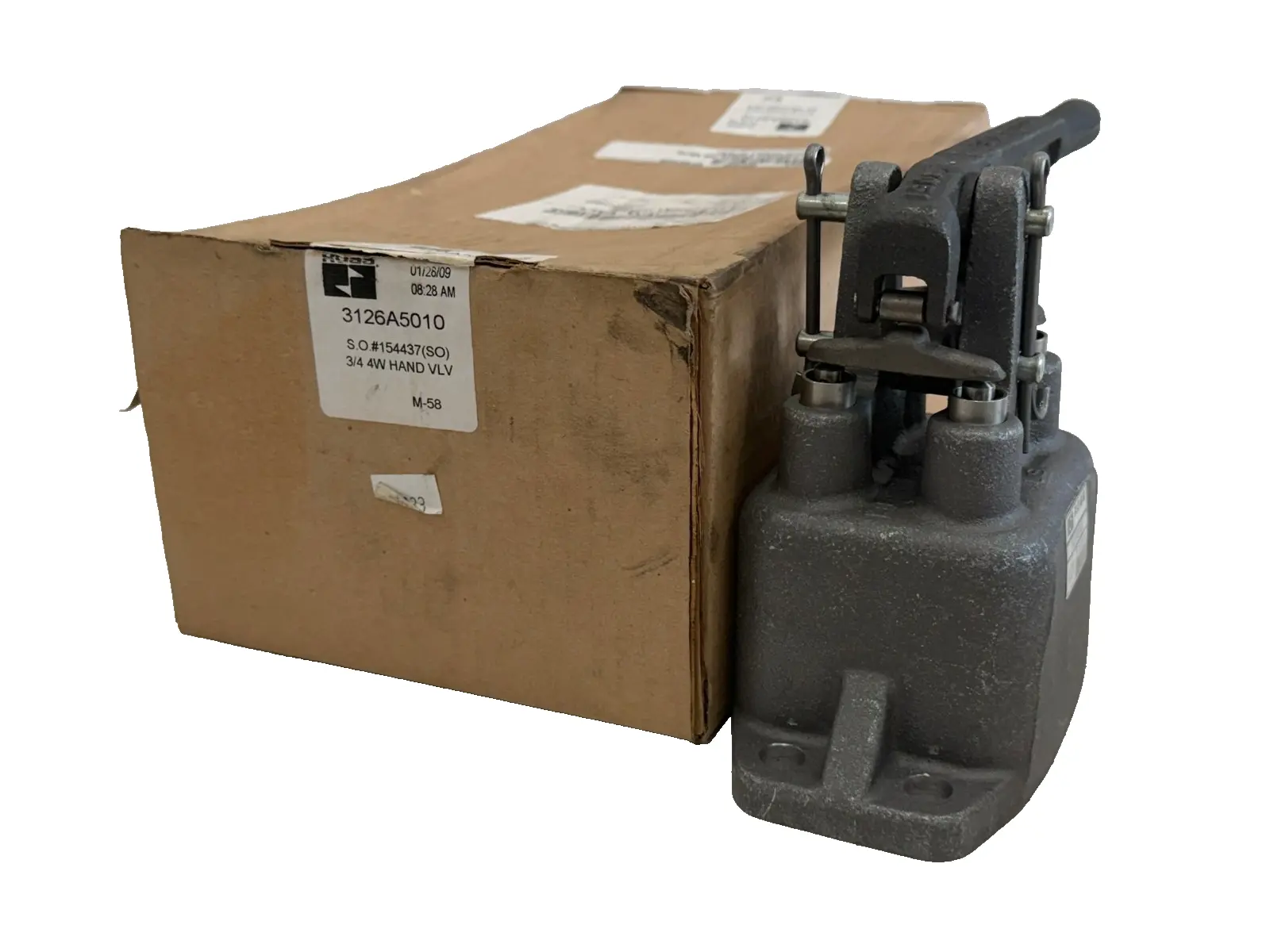 NEW ROSS CONTROLS 3126A5010 3/4 4W CONTROL HAND VALVE