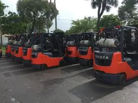 Used TOYOTA 6000 LBS Liquid Propane Forklifts US | Miami Dade Forklift #759152