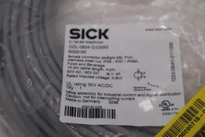 SICK DOL-0804-G10MNI / DOL0804G10MNI (BRAND NEW) STOCK G753