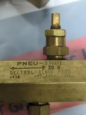 Used DELTROL F20B Pump & Valve Parts Ohio US | Surplus Asset Holdings #1237222