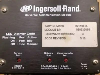IR Ingersoll-Rand 22110415 Universal Communication Module ; Rev C