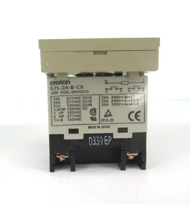 USED OMRON G7L-2A-B-CB