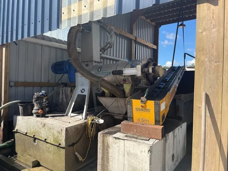 Used 2023 SEPCOM 065 Sepbed Green Bedding Separator Screw De Watering Presses GB | Perry Equipment #489476