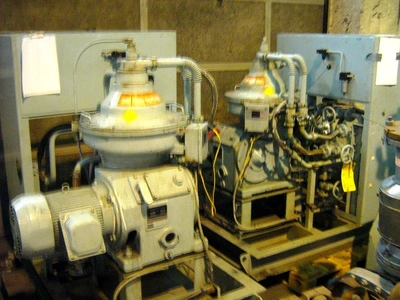 (2) Mitsubishi SJ-20G self-cleaning oil purifiers, SS.