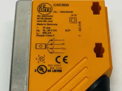 New | in-Stock IFM RECTANGULAR COLOR RECOGNITION SENSOR O5C-MAKG/US100 Photoelectric Sensors Michigan US | Maverick Industrial Sales #1091005