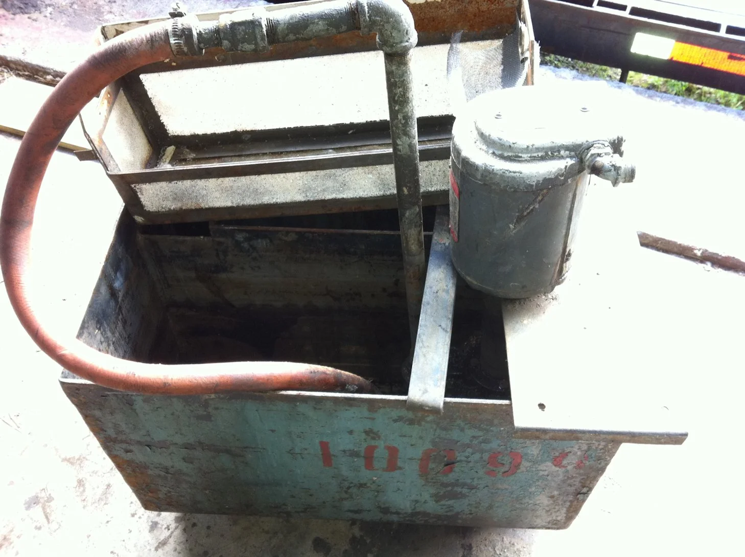 Coolant Tank for B&S Surface Grinder