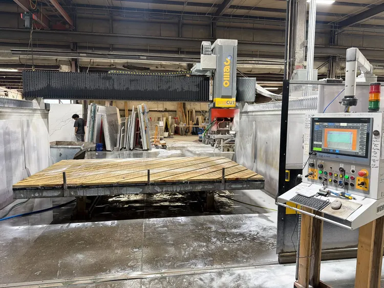 Used 2018 OMAG AREA CUT Bridge Saws Ohio US | STONE EQUIPMENT WAREHOUSE #1542298