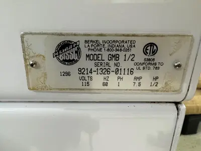 USED BERKEL GMB 1/2