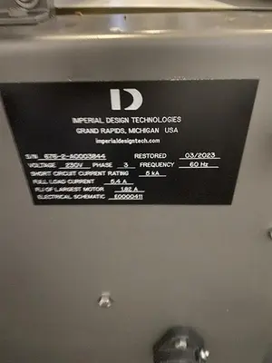 American Machine & Design 16" Wire Cut Extruder