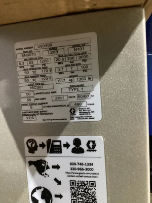 New | in-Stock GRACO HFRSA1 Dispensing Machines Michigan US | iGAM Industrial Marketplace #1442833