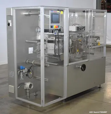 Pre-Owned Enflex Model F11DX Horizontal Form Fill Seal Machine