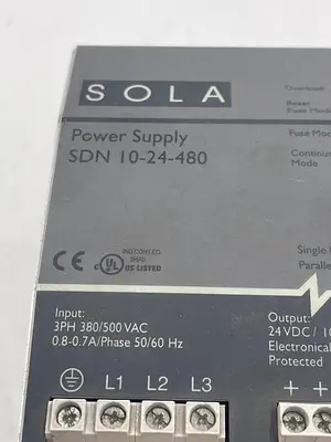 USED SOLA SOLA SDN 10-24-480