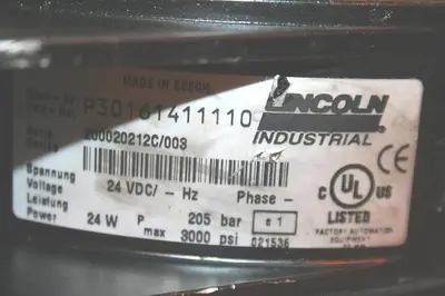 USED LINCOLN INDUSTRIAL P30161411110