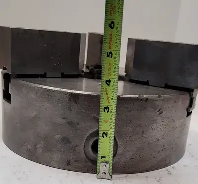 USED BISON 10" 3 JAW CHUCK