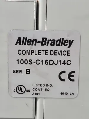 Allen Bradley 100S-C16DJ14C Series B Safety Contactor Assy loc4C4