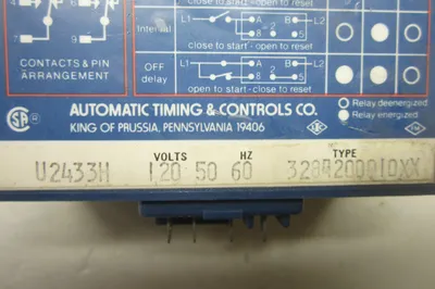 ATC 328A-200-010-XX TIME DELAY RELAY 328A200010XX