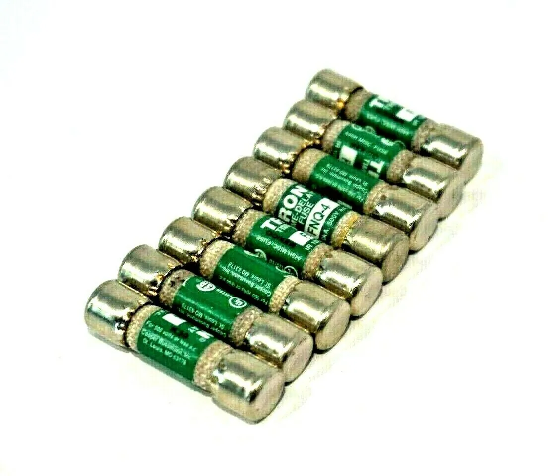 8 NEW BUSSMANN LIMITRON FNQ-4 FUSES FNQ4