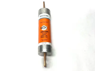 USED MERSEN DUAL ELEMENT TIME DELAY FUSE CLASS RK1 600V 150A