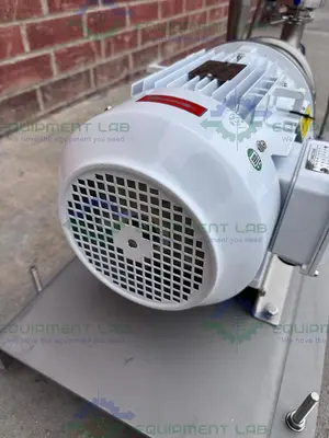 NEW INOXPA INOXPA PROLAC HCPN 40-150 HYGIENIC CENTRIFUGAL PUMP 5 HP MOTOR W/ POWDER HOPPER