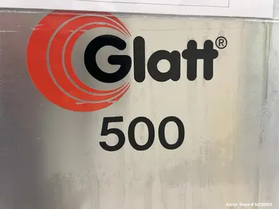 Used Glatt CM 400 Stainless Steel Column Bin Blender | 500L, 300L & 100L Bins | 2016 | HMI Controlled | 480V