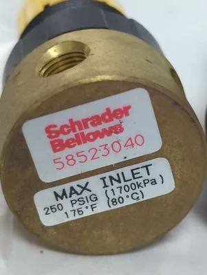 Used SCHRADER BELLOWS 58523040 Air Pressure Regulators Ohio US | Surplus Asset Holdings #1508128