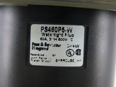 Pass & Seymour PS460p-W Watertight Plug 60A 3Ph 600VAC