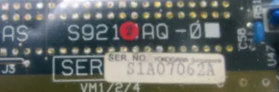 NEW YOKOGAWA AS S9210AQ-03 I/0 CARD AS S9210AQ03