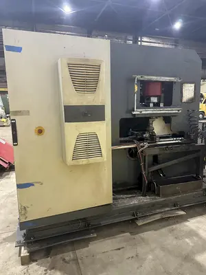 110/220 TON x 20" VOORTMAN #V500 (NEW 2005) CNC HYDRAULIC PUNCH & SHEARING MACHINE SYSTEM: STOCK #19335