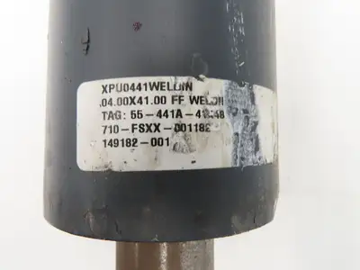 4"Dia x 41" Flat Pulley for Belt Conveyor 1-13/16" Welded Shaft XPU0441WELDIN
